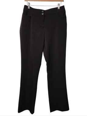 Maurices Womens 10 Reg Black Dress Business Professional Casual Work Pant Slacks